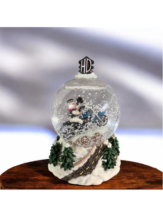 Harley-Davidson Other - Harley-Davidson Snow Globe North Pole Motorcycle Club 2001 Original Box RARE HD